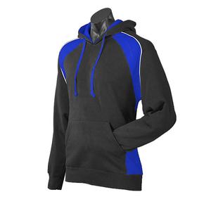 Sudadera con capucha de algodón polivinílico de contraste para hombre personalizada al por mayor, Sudadera con capucha de panel de equipo transpirable ecológica para la temporada de otoño - Product Image 2
