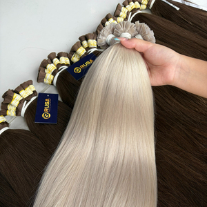 Extensiones de Cabello Humano Vietnamita con Punta de Queratina, Liso, Super Doble Trama, Punta Plana Mini, Alta Calidad - Product Image 4