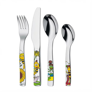 Couverts Polis Argent Mariage Argenterie Fourchette Cuillère En Acier Inoxydable Avec Poignée Designer Audacieux Couverts Ensemble - Product Image 6