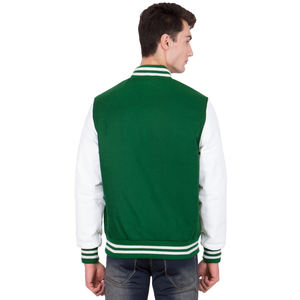 Veste universitaire en cuir pour homme, modèle personnalisé, en laine fine, long manteau, design sur mesure, vente en gros, veste universitaire vierge, best-seller - Product Image 2