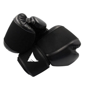 ถุงมือชกมวยรุ่นล่าสุดสำหรับผู้ใหญ่ชาย ปรับแต่งได้ ผลิตจากหนังและผ้า ระบายอากาศได้ดี สวมใส่สบาย ซับเหงื่อ พร้อมสายรัดแบบตีนตุ๊กแก - Product Image 4