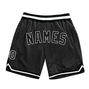 Shorts de basketball décontractés unisexe Basic Rice Mesh, couleur unie, écologiques, séchage rapide, respirants, anti-plis, logo personnalisé, style vintage - Product Image 6