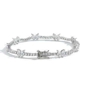 Best Quality Custom Moissanite Tennis Bracelet for <b>Men</b> Women 925 Silver Hip Hop Jewelry for Wedding and Anniversary Gifts - Product Image 6