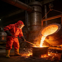 Chemikalienschutzanzug Säure-Alkali-Resistenter Hazmat-Anzug für Industrielle Sicherheit