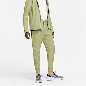 Nouveau pantalon de jogging pour homme de qualité supérieure, léger, en toile foncée, style hip-hop, coupe ample, ourlet ouvert, taille élastique, poche discrète, 100% coton - Product Image 1