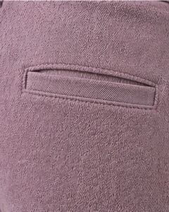 Men Dusty Mauve Slim Fit Casual Jogger Pants Elastic Waist <b>Drawstring</b> <b>Trousers</b> Soft Fabric Comfortable Daily Wear Stylish Look - Product Image 5