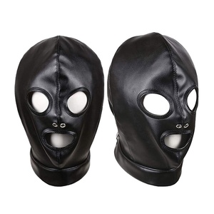 Chapeau cagoule en laine avec visière cagoule homme visage écharpe rouge masque de ski cagoule latex crâne cagoule - Product Image 1