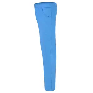 <b>Light</b> Blue Wrap-Style V-Neck Scrub Set Professional Healthcare Uniforms Breathable and Durable Nursing Workwear - Product Image 5