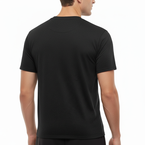 T-shirt à manches courtes en maille personnalisé pour hommes, prix de gros d'usine, bonne qualité, idéal pour la gym, le sport, le jogging et l'entraînement - Product Image 5