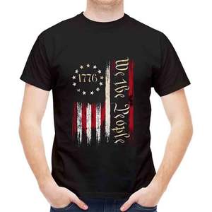 Camisetas Gráficas para Hombre, Manga Corta, 100% Algodón, Personalizables con Letras, de Secado Rápido - Product Image 1