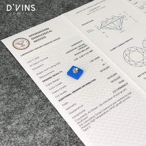 ดีวินส์ จิวเวลส์ เพชรสร้างในห้องปฏิบัติการ 1 กะรัต E VS1 HPHT CVD ทรงกลมเจียระไนแบบบริลเลียนท์ รุ่น DJ456 - Product Image 1