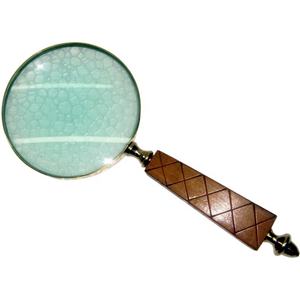 Nouveau Design 2025 grossissant indien artisanat métal Antique Look Vintage Design gros oeil verre haute qualité Bronze couleur - Product Image 1