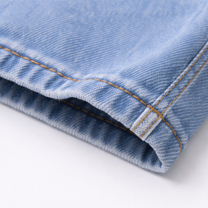 Fashionable Breathable Plus Size Low Waist Autumn Women Baggy Denim Pants - Product Image 6