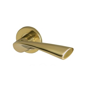 Poignée de porte en acier inoxydable nickelé pour la maison, personnalisable avec barre de confidentialité et serrure de porte, quincaillerie - Product Image 2
