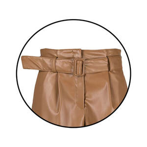 Shorts en cuir pour hommes de qualité supérieure, élégants, confortables, durables, parfaits pour les tenues décontractées et les activités de plein air - Product Image 3