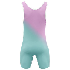 Vêtements de sport personnalisés en sublimation, séchage rapide, respirants, combinaison de musculation, combinaison de lutte - Product Image 3