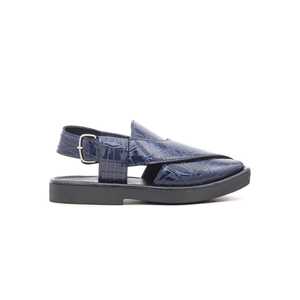 Boys Navy Peshawari KD9408 Canvas Trendy Shoes - Product Image 2