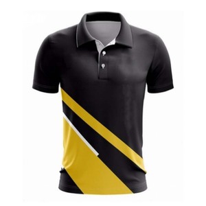 เสื้อโปโลคุณภาพสูงสำหรับบริษัท ผ้าโพลีเอสเตอร์คอตตอน 200gsm เสื้อโปโลชายปักโลโก้ตามสั่ง เสื้อโปโลชาย เสื้อโปโลสำหรับเล่นกอล์ฟ - Product Image 4