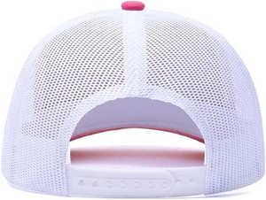 Casquette Trucker en Toile Rose INDEX APPAREL, 6 Panneaux, Ajustable, Unisexe, Décontractée, Sportive, Respirante, Imperméable, Hiver, Couleur Unie - Product Image 3