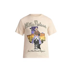 Dernier design, col rond, impression personnalisée du logo sur le devant, respirant, qualité supérieure, 100% coton, t-shirt à manches courtes pour homme, couleur unie, coupe classique - Product Image 1