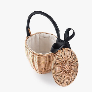 Luxury Handbags For Women Rattan Handbag Straw Handbag Fashionable OEM Vietnam wholesale customized logo HNH Craft Vietnam - Product Image 3