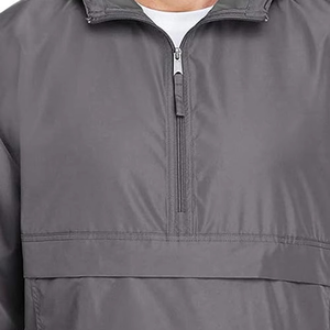 <b>Thin</b> Winter <b>Waterproof</b> Sports <b>Jacket</b> with O-Neck Hooded Reversible Eco-Friendly 100% Polyester Blouson - Product Image 6