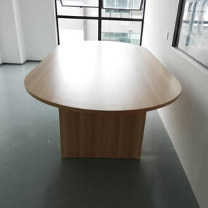 Modern Oval Conference <b>Table</b> Durable Chipboard Melamine AY <b>Office</b> System Commercial <b>Office</b> & Hotel Use <b>Office</b> Furniture - Product Image 3