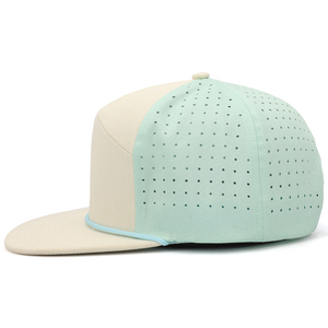 Factory Price Customized Water Protection <b>Cap</b> Multicolor Laser Perforated Rope Golf <b>Cap</b> <b>Waterproof</b> for Sports Casual Use - Product Image 3