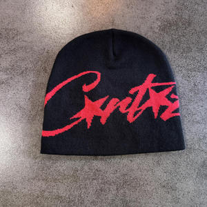 Gorro de Punto Jacquard con Logotipo Personalizado, Estampado de Estrellas, Estilo Urbano Hip Hop, Color en Contraste, Gorro Cálido - Product Image 6