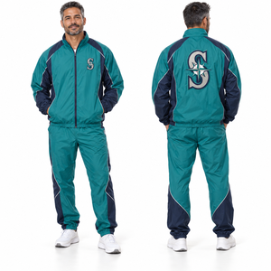 Ensembles coupe-vent pour hommes de sport, tenues d'extérieur, essentiels de voyage, vêtements de fitness pour groupes universitaires, catalogues saisonniers, tenues événementielles - Product Image 1