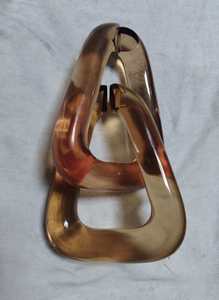 Chaîne décorative murale en bois à maillons, 5 maillons, vente en gros pour la maison, artisanat en résine - Offre spéciale - Product Image 4