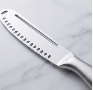 Ensemble élégant de couteaux à fromage et spatules à finition miroir argentée, en acier inoxydable, outils et accessoires de cuisine - Product Image 2