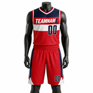 Uniforme de basketball personnalisé avec logo OEM/ODM – Qualité supérieure, prix usine, léger, durable, respirant – Fournisseur de vêtements de sport d'équipe - Product Image 1