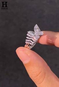 Luxury Pear Cut Lab Grown <b>Diamond</b> Wrap Statement Engagement <b>Ring</b> for Women Fine Jewellery - Product Image 2