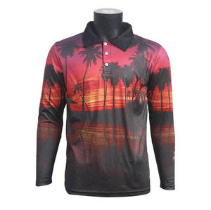 Camiseta de Pesca Personalizada de Moda, Sublimada, para Caza y Pesca, de Manga Larga, Hecha en Pakistán, para Hombre - Product Image 1