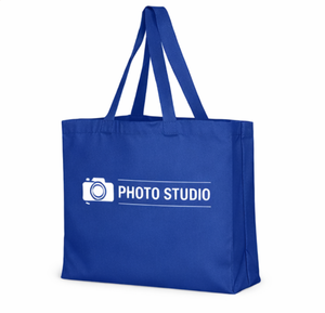 High Quality Custom logo cotton <b>canvas</b> <b>tote</b> Reusable grocery shopper bag Gusset bottom <b>tote</b> bag - Product Image 5