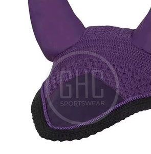 High Quality Soft Mesh Texture Horse Ear <b>Bonnet</b> for Riding Daily Comfort Use Modern Design - Product Image 6