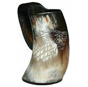 Medieval Style Handmade Horn Drinking Mug for Themed Events Durable Natural Horn Drinking Mug for Everyday Use at cheap price - Product Image 3
