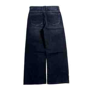 Vaqueros personalizados para hombre, holgados, de pierna ancha y larga hasta el suelo, rectos, estilo retro, lavados, tipo baggy. - Product Image 4