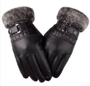 <b>Thermal</b> Plain Leather <b>Gloves</b> High Quality <b>Waterproof</b> Soft Warm Insulated Touch Screen Leather <b>Gloves</b> Winter Daily Use Casual - Product Image 6