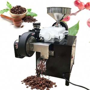 Máquina Peladora de Granos de Café Comercial de Acero Inoxidable, Descascaradora de Granos Verdes para Café Fresco Seco Brasileño - Product Image 4