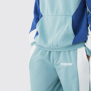 Conjunto Deportivo de Algodón para Hombre, Sudadera con Capucha y Pantalones Deportivos Transpirables para Deportes de Invierno - Product Image 5