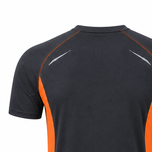 Ensemble T-shirt et short de course haute performance pour homme – Évacuation de l'humidité, entraînement athlétique, gym, fitness, vêtements de sport d'été - Product Image 3