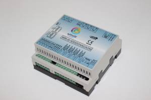 โมดูล IO พร้อมพอร์ตอินพุตดิจิตอล16พอร์ตหน่วยความจำแฟรมแฟลชและ RS485อินเตอร์เฟซ EPROM Modbus RTU (WIN-IO-4DI3DO4AI2AOM) - Product Image 2