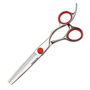 Tijeras Profesionales para Cortar el Cabello de 6 Pulgadas, Tijeras de Entresacar con 30 Dientes, Cuchilla Convexa, Mango Ergonómico, Instrumentos de Belleza - Product Image 5