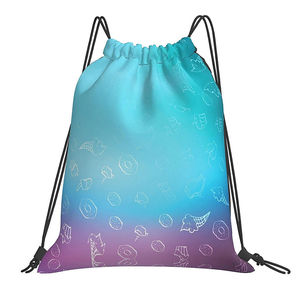 Bolsa Deportiva Personalizada con Cordón, Fabricada en Fábrica, Forro de Poliéster y Nailon Sólido, Impermeable, Lavable, Estilo Moderno - Product Image 4