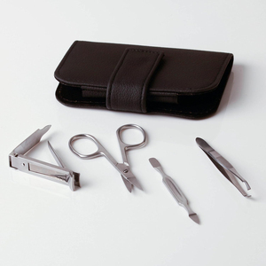 Factory Price Japanese Steel <b>Nail</b> Caring Pedicure Kits Premium <b>Nail</b> Grooming Manicure Set with Leather Case - Product Image 3