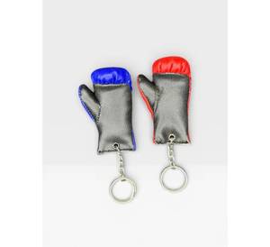 PU Leather <b>Mini</b> Boxing Gloves Keychain Durable 3D Fighting Glove <b>Keyring</b> Pendant for Sports Fans Souvenirs & Promotional Gifts - Product Image 1