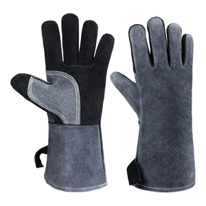 Top Quality Multi Functional Welder Safety <b>Gloves</b> Wholesale Cowhide Leather Working <b>Gloves</b> Tig Welding <b>Gloves</b> With Custom Logo - Product Image 1