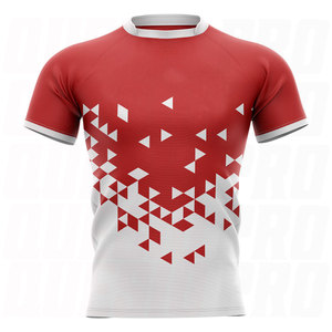 เสื้อรักบี้แบบซับลิเมชั่นรุ่นใหม่ล่าสุด ระบายอากาศได้ดี ไซส์พลัส สำหรับผู้ใหญ่ ชุดยูนิฟอร์มทีมแบบกำหนดเอง ชุดฝึกซ้อมฟุตบอลแบบส่วนตัว แห้งเร็ว - Product Image 6
